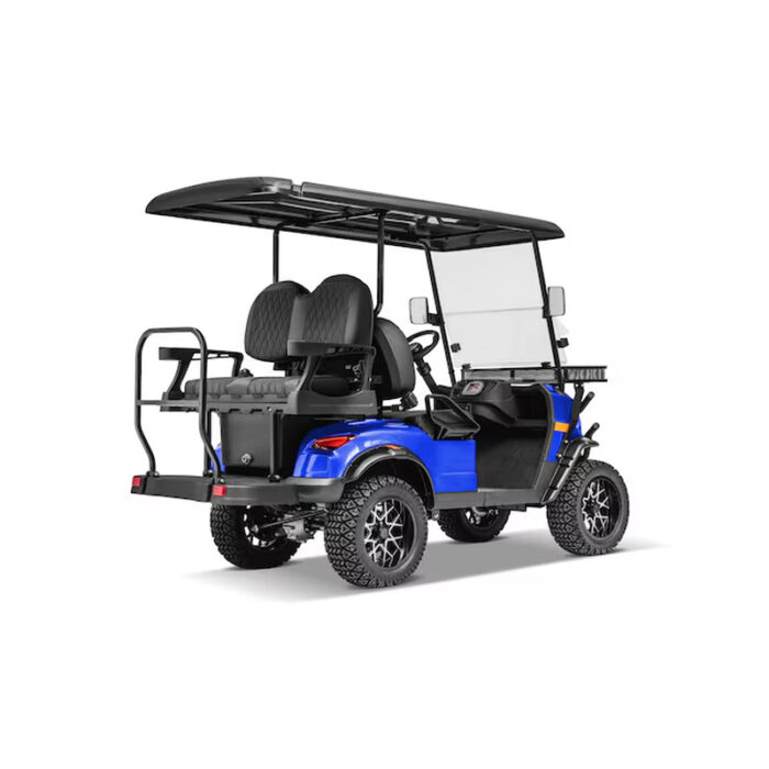 Kruiser 4 Seat Electric Golf Cart- Blue