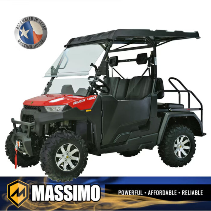 Buck 450X Crew 4Wd Efi Utv Blue