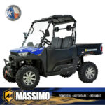 Buck 450 4WD 352Cc Gas UTV with Dump Bed Red