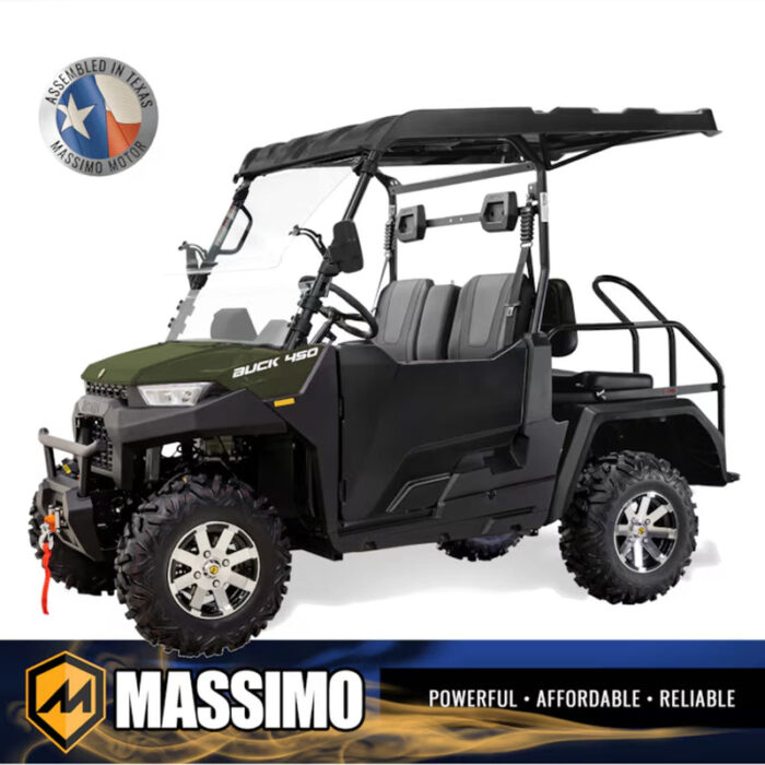 Buck 450X 352Cc 4WD Golf Cart UTV Camo