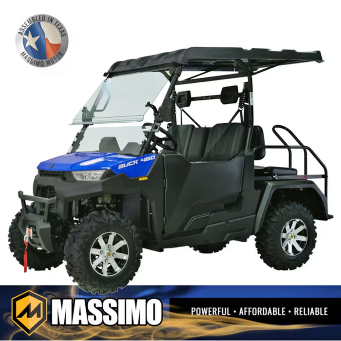Buck 450X Crew 4Wd Efi Utv Blue