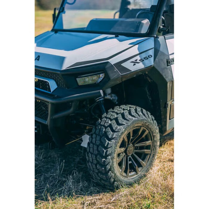 X550 CAMO, 540Cc, Dual Full Color 10-In Screens with Apple Carplay/Bluetooth, Front and Rear Cameras, Tilting Cargo Bed