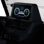 Pro Forward Facing 4 Seat Electric Golf Cart with Lithium Battery- Turquoise