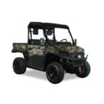 X550 CAMO, 540Cc, Dual Full Color 10-In Screens with Apple Carplay/Bluetooth, Front and Rear Cameras, Tilting Cargo Bed
