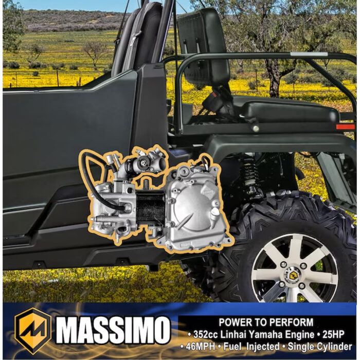 Buck 450X Crew 4Wd Efi Utv Blue