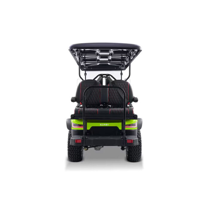 Pro 6 Seat Electric Golf Cart with Lithium Battery- Green