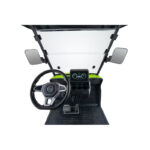 Pro 6 Seat Electric Golf Cart with Lithium Battery- Green