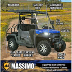 Buck 450X Crew 4Wd Efi Utv Blue
