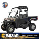 Buck 450 4WD 352Cc Gas UTV with Dump Bed Red