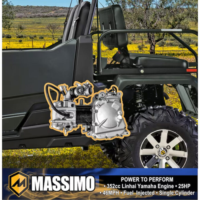 Buck 450X 352Cc 4WD Golf Cart UTV Camo