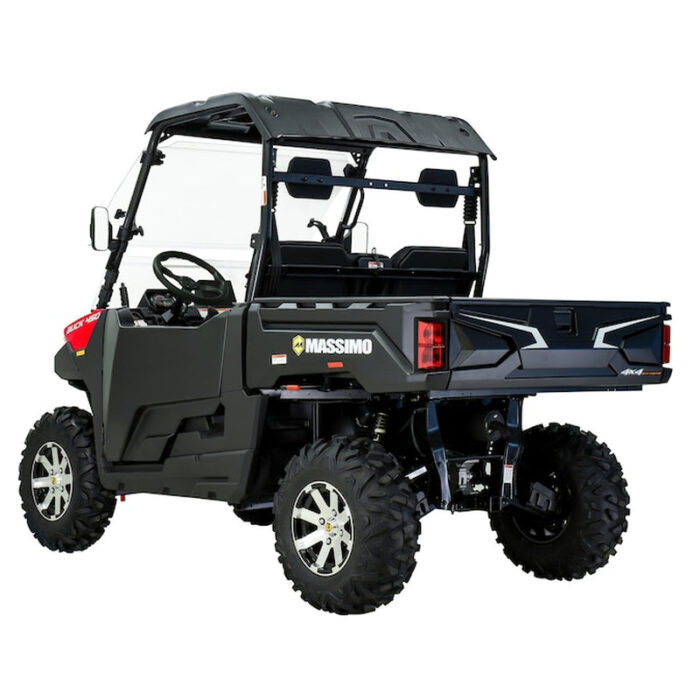 Buck 450 4WD 352Cc Gas UTV with Dump Bed Red