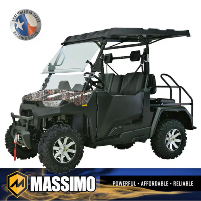 Buck 450X 352Cc 4WD Golf Cart UTV Camo