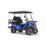Kruiser 4 Seat Electric Golf Cart- Blue