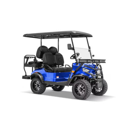 Kruiser 4 Seat Electric Golf Cart- Blue