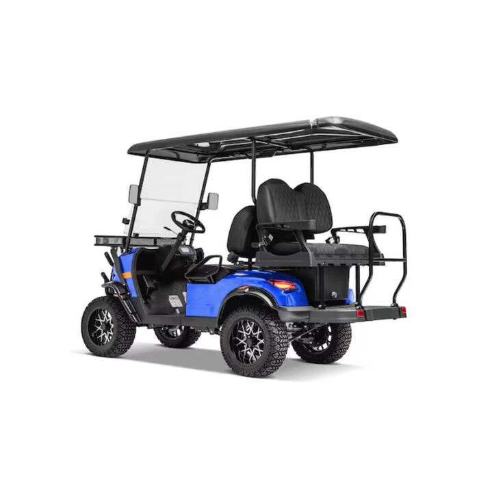 Kruiser 4 Seat Electric Golf Cart- Blue