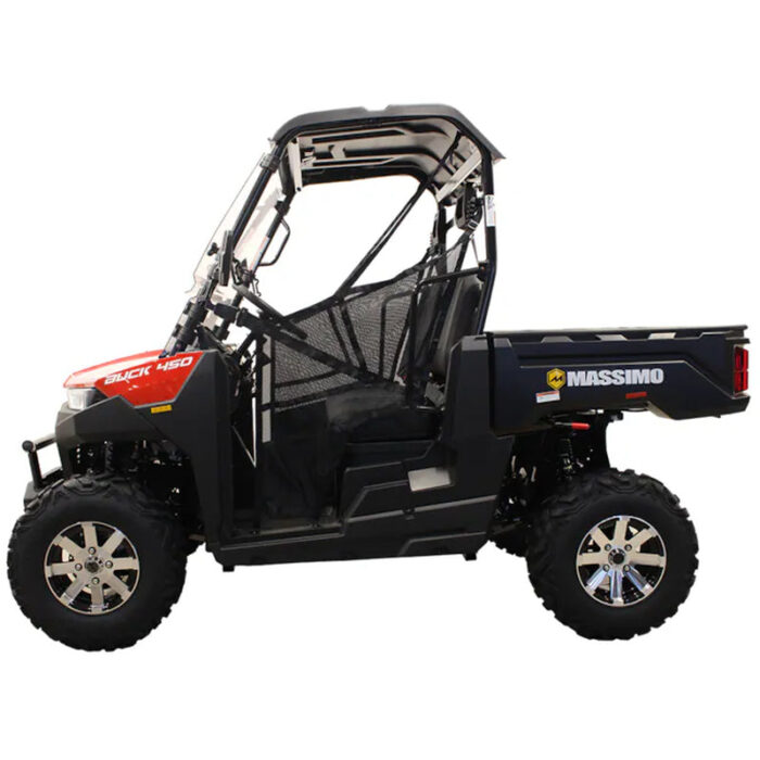 Buck 450 4WD 352Cc Gas UTV with Dump Bed Red