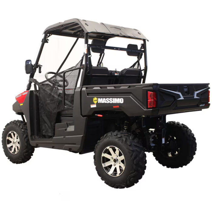 Buck 450 4WD 352Cc Gas UTV with Dump Bed Red