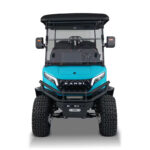 Pro Forward Facing 4 Seat Electric Golf Cart with Lithium Battery- Turquoise