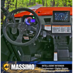 Buck 450 4WD 352Cc Gas UTV with Dump Bed Red