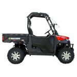 Buck 450 4WD 352Cc Gas UTV with Dump Bed Red