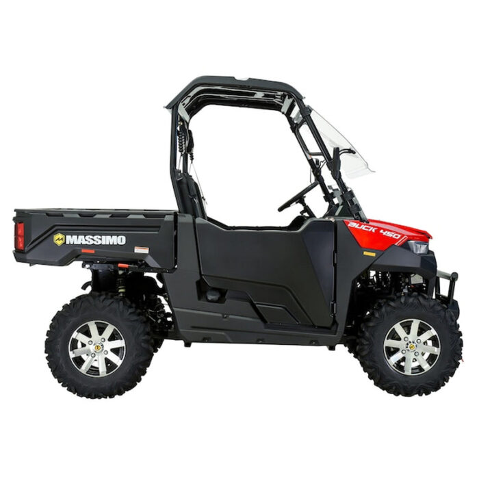 Buck 450 4WD 352Cc Gas UTV with Dump Bed Red