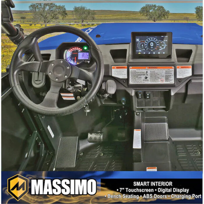 Buck 450X Crew 4Wd Efi Utv Blue