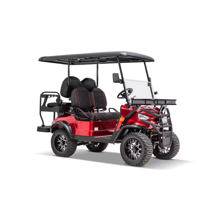 Kruiser 4 Seat Electric Golf Cart- Blue