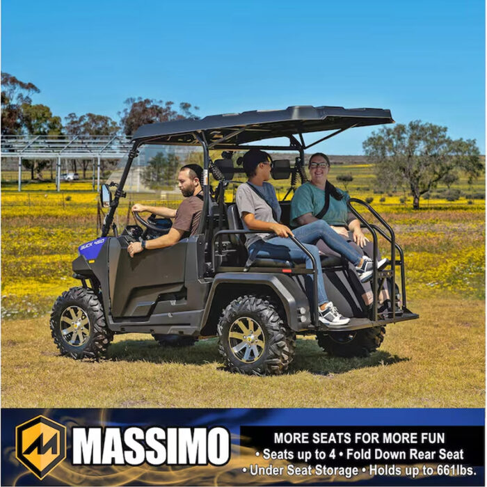 Buck 450X Crew 4Wd Efi Utv Blue