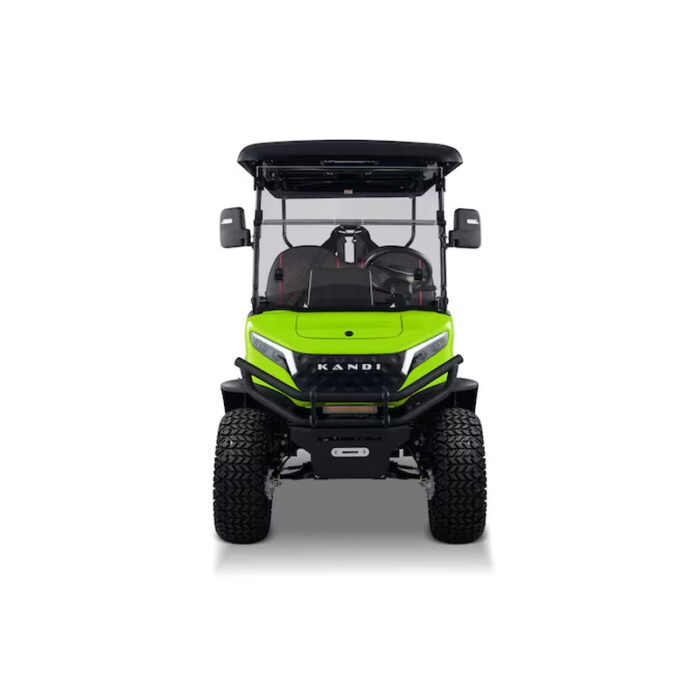 Pro 6 Seat Electric Golf Cart with Lithium Battery- Green
