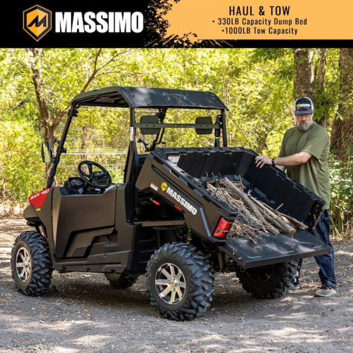 Buck 450 4Wd 352Cc Gas Utv with Dump Bed