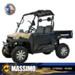 Buck 450 4WD 352Cc Gas UTV with Dump Bed Red