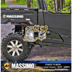 Buck 450 4WD 352Cc Gas UTV with Dump Bed Red